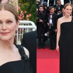 Julianne Moore at "The Phoenician Scheme" Premiere during the 78th Cannes Film Festival at Palais des Festivals on May 18, 2025 in Cannes, France.