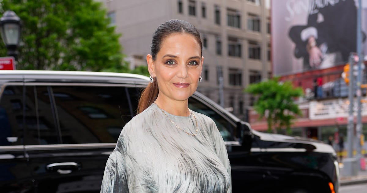 Katie Holmes Just Made A Case For Smoky Eyes This Summer