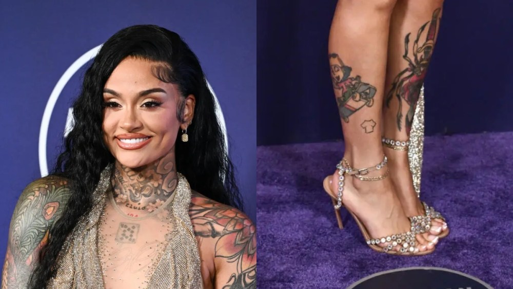 Kehlani at the 2025 American Music Awards held at the Fontainebleau Las Vegas on May 26, 2025 in Las Vegas, Nevada.