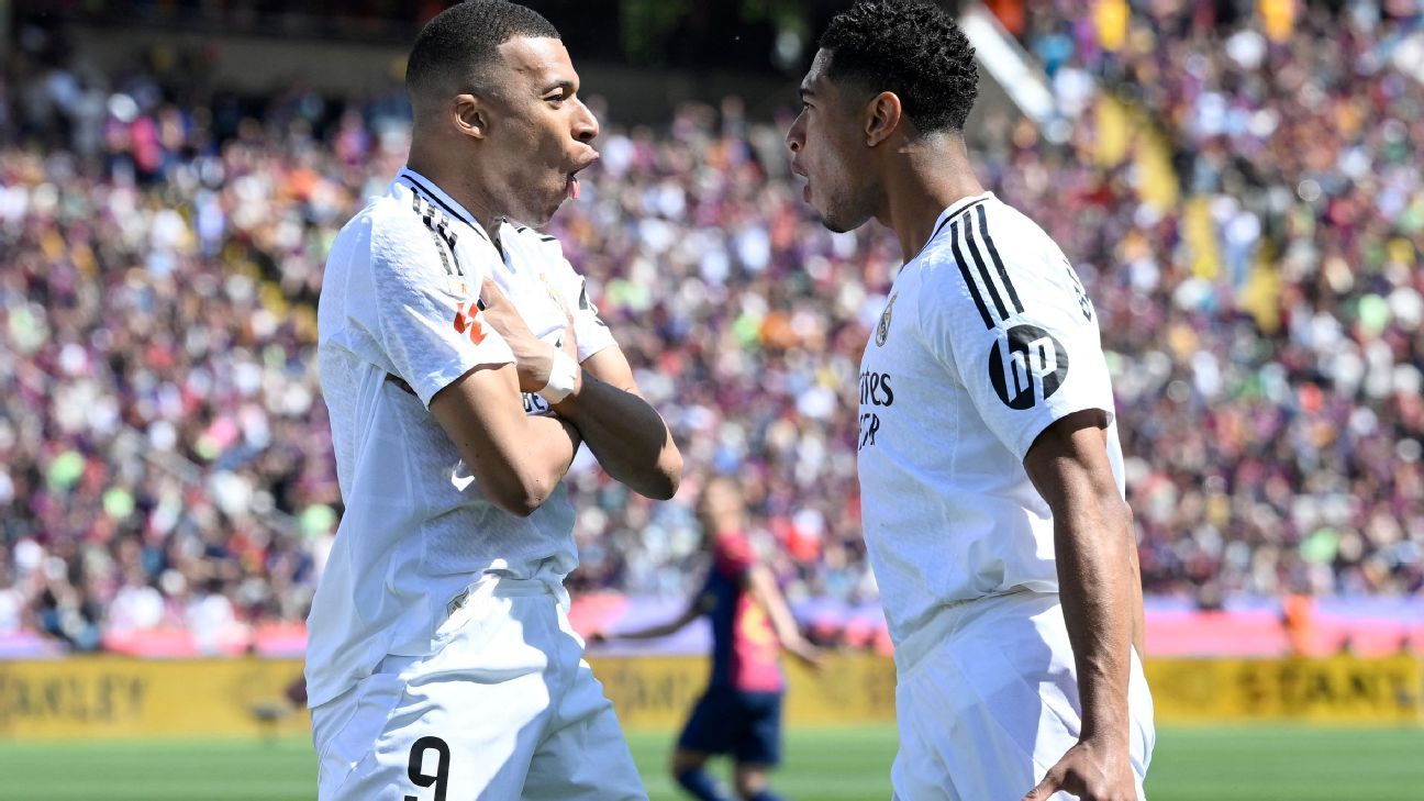 Kylian Mbappé breaks historic Real Madrid record with Clásico hat trick