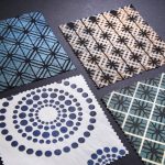 Sparxell cellulose-based colourant textile samples