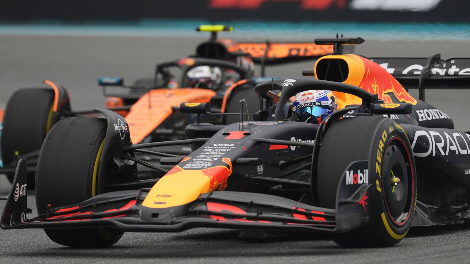 Lando Norris and Oscar Piastri’s Miami GP battles with Max Verstappen reviewed by Martin Brundle | F1 News