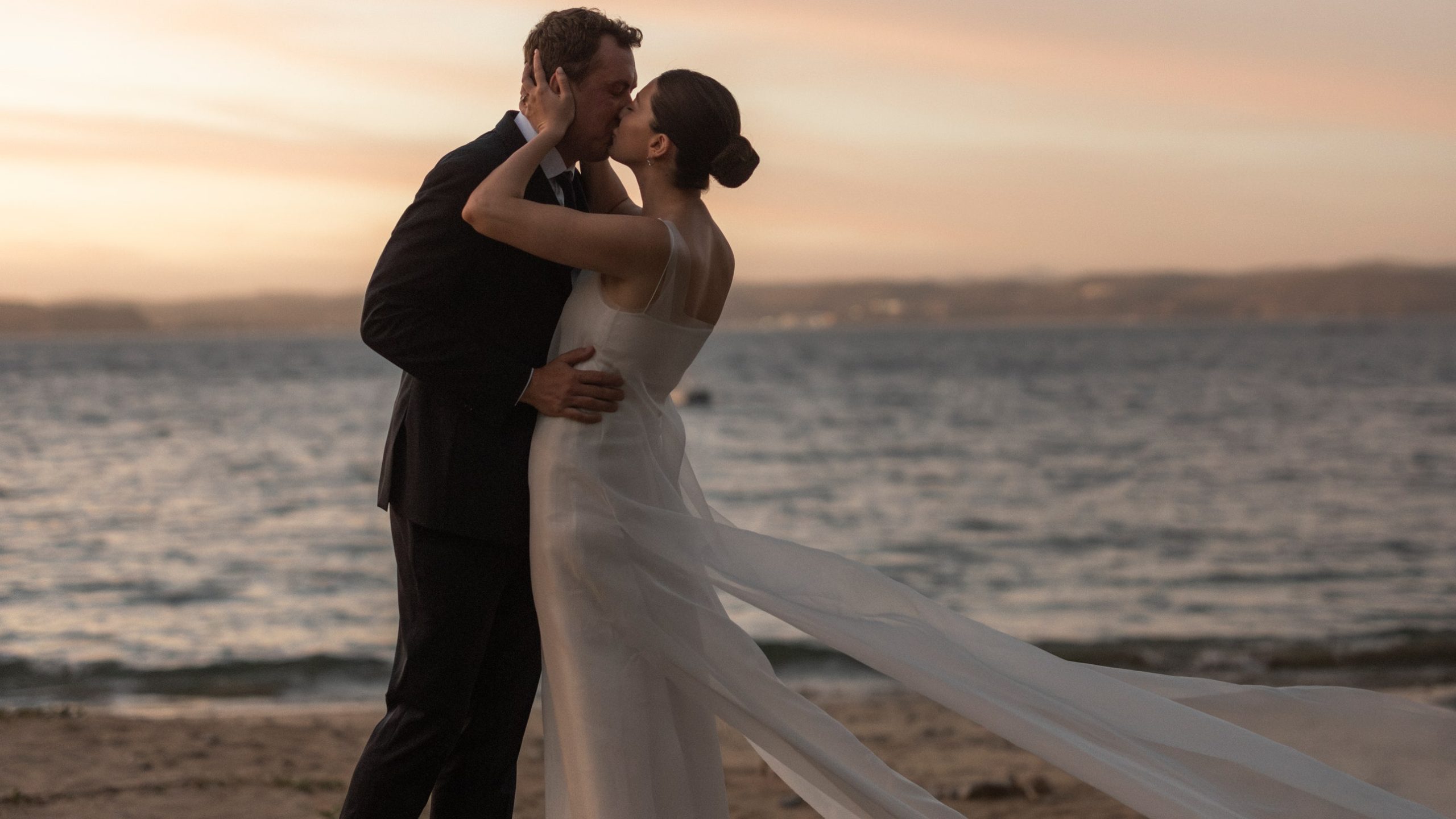 Leset’s Founder Designed All Her Minimalist Bridal Looks for Her Beach Wedding in Mexico