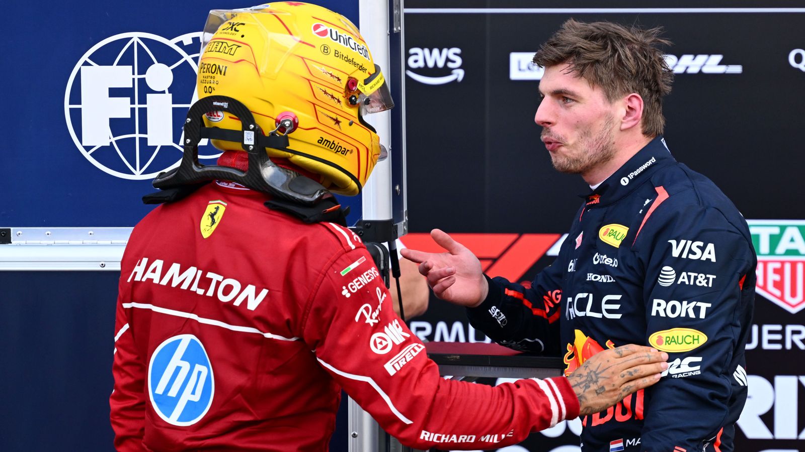 Lewis Hamilton: Ferrari driver receives three-place Monaco Grand Prix grid penalty for impeding Max Verstappen during qualifying | F1 News