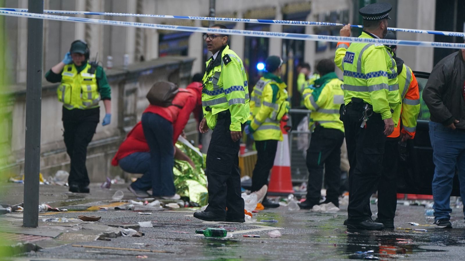 Liverpool parade, road traffic accident