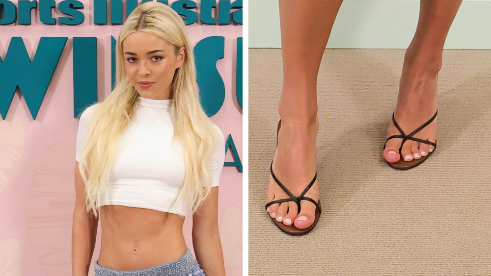 Livvy Dunne’s Minimalist Mules Shine at Sports Illustrated Social Club