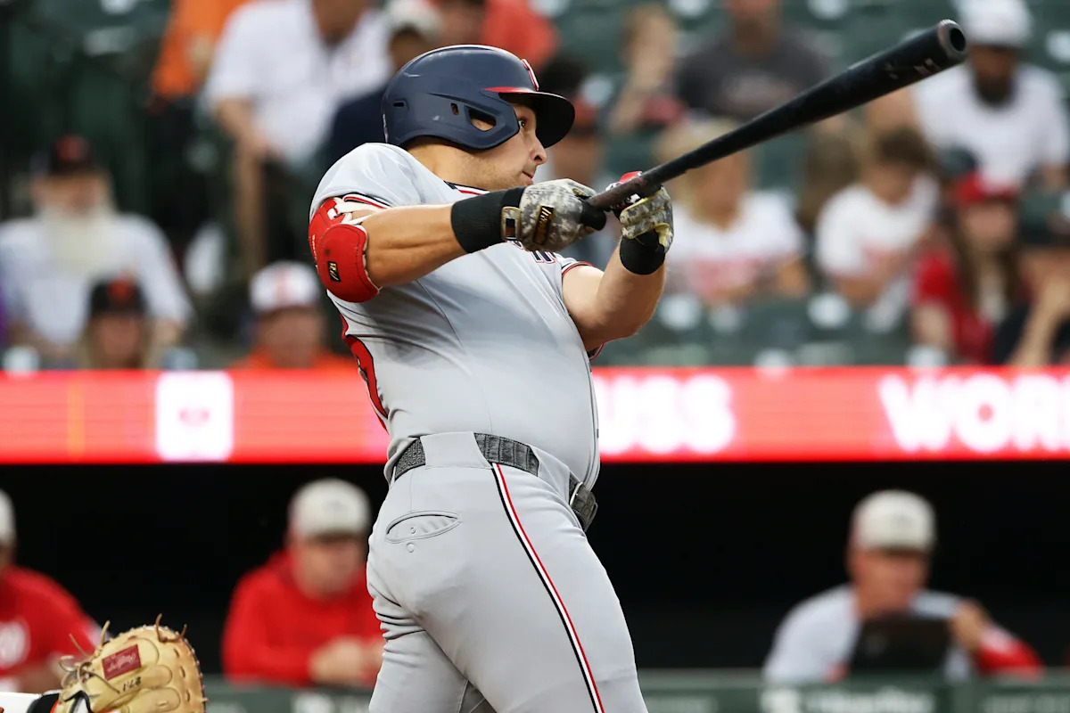 Lowe and Wood hit HRs before Tena scores in 9th to lead Nationals past Orioles 4-3