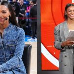 Malika Andrews for ABC's NBA Countdown.