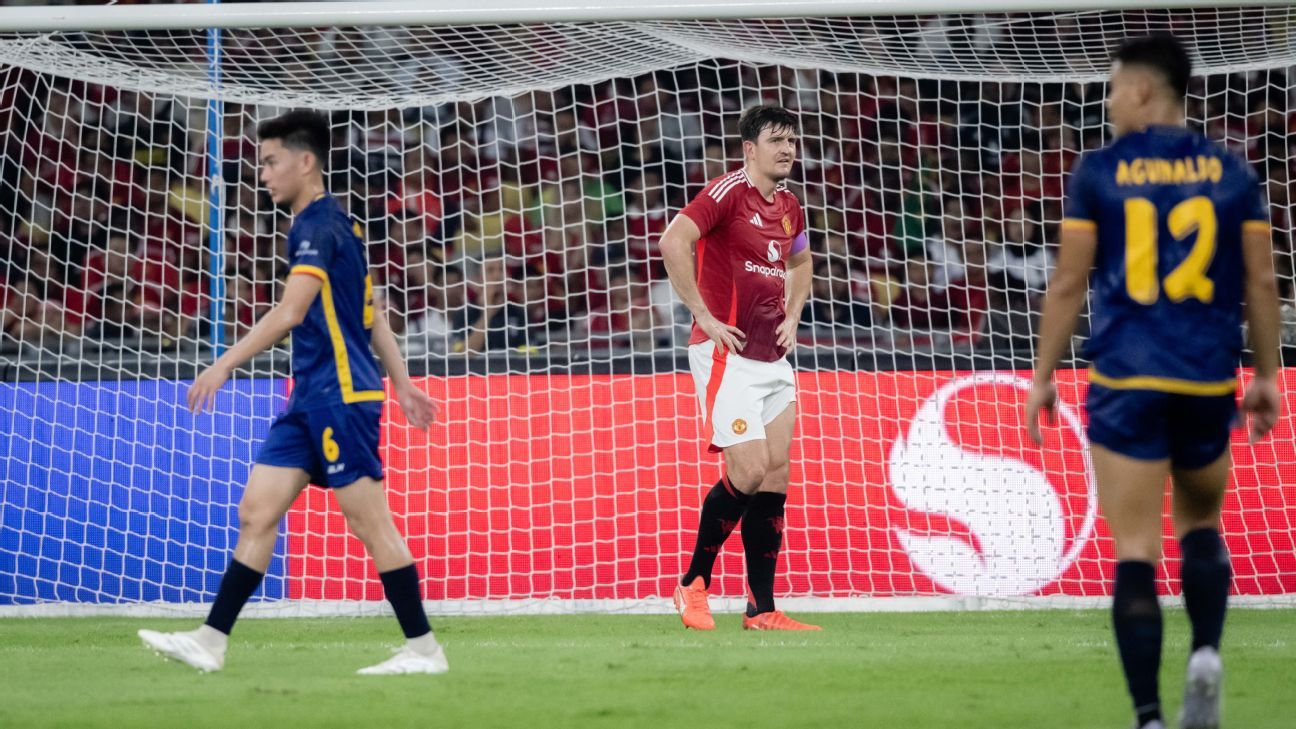 Man United suffer post-season defeat to ASEAN All-Stars