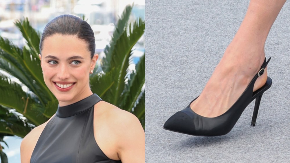 Margaret Qualley Picks Leather Chanel Dress & Heels at Cannes 2025