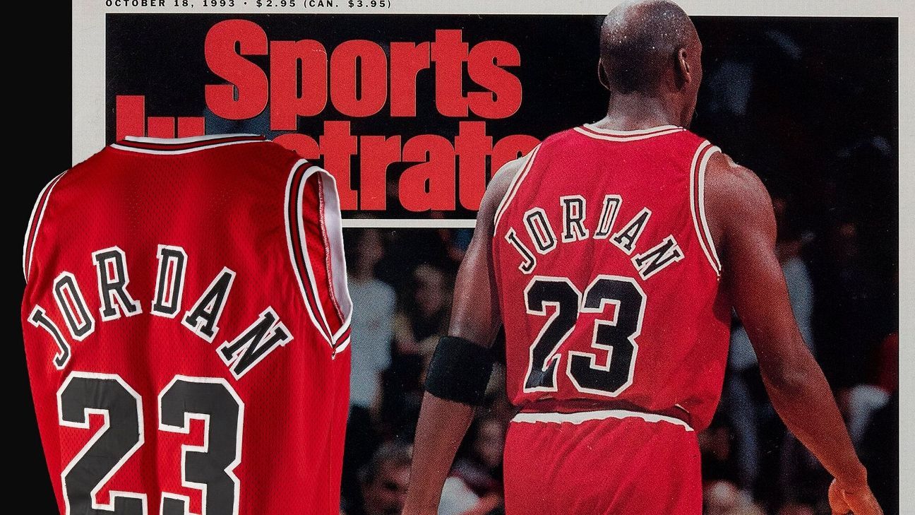 Michael Jordan Bulls jersey from ’92-93 season sells for $2.6M