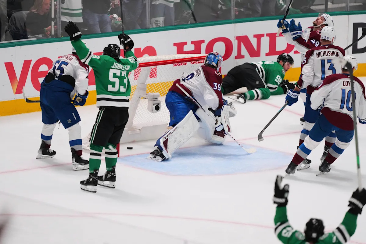 Mikko Rantanen carries Stars into second round, when they could get back Heiskanen and Robertson
