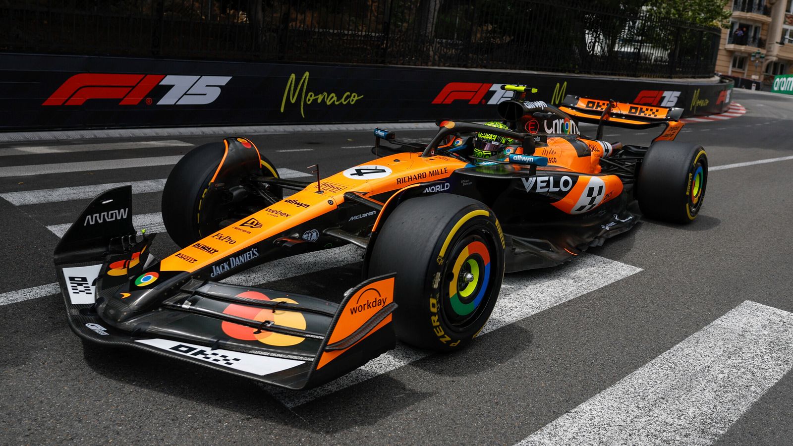 Monaco GP: Lando Norris on pole position from Charles Leclerc but exposed to new tyre change rules | F1 News
