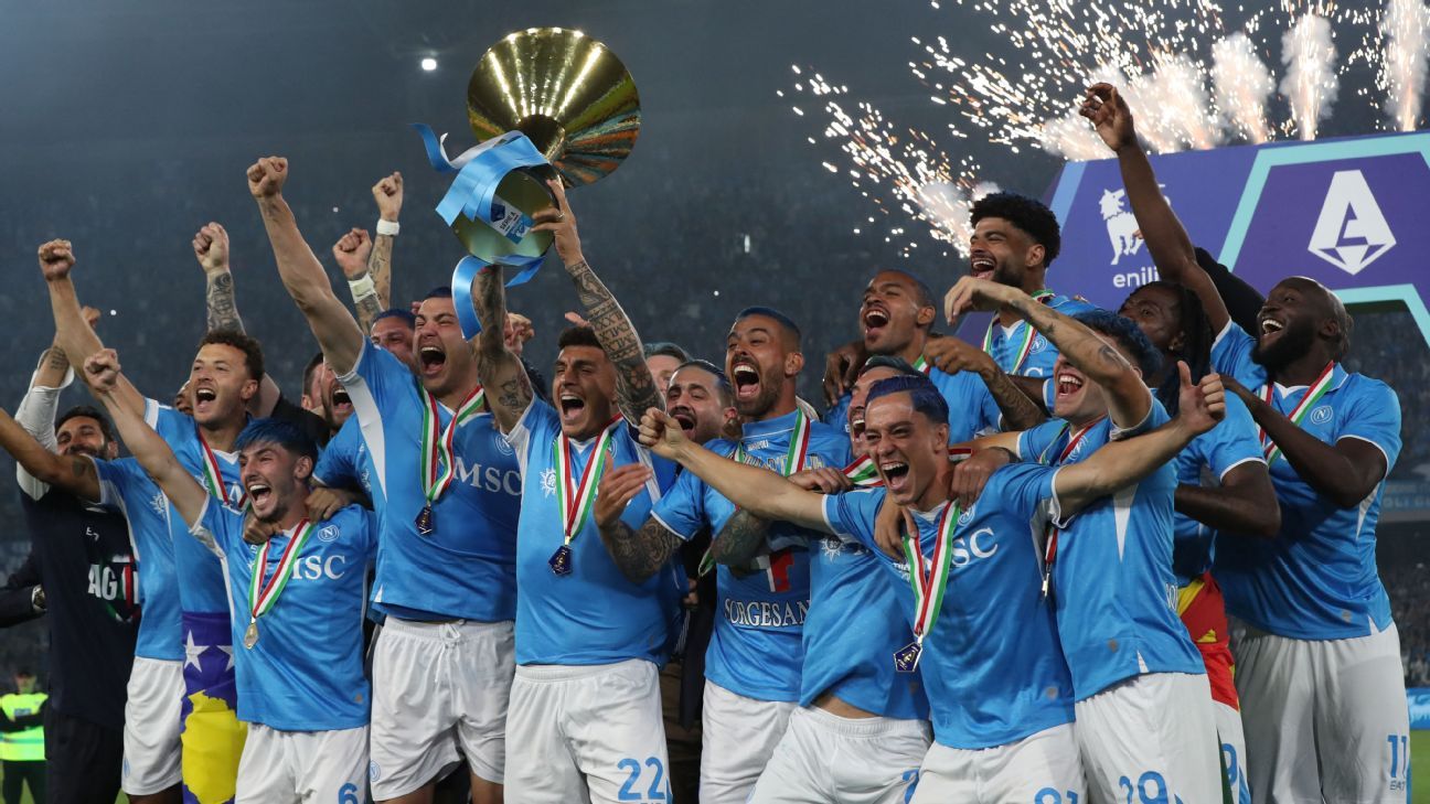 Napoli edge out Inter Milan to win 4th Serie A title