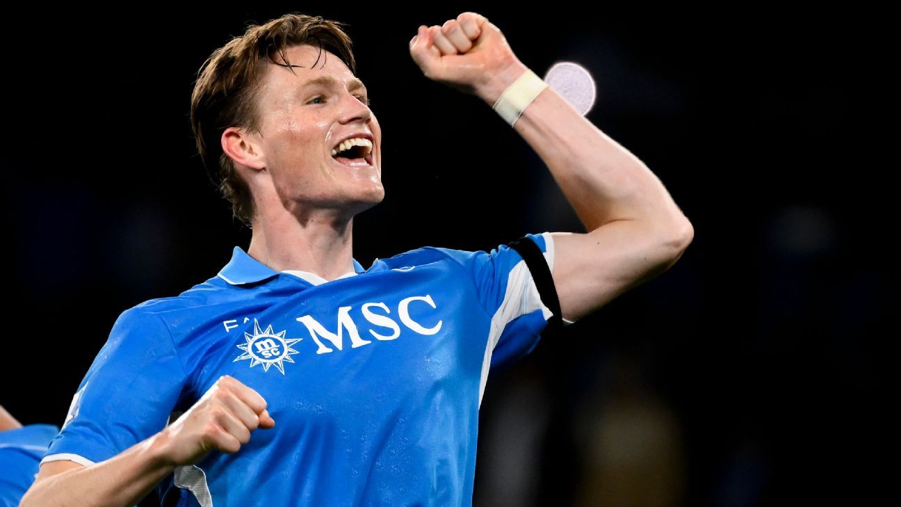 Napoli’s Conte: McTominay more complete than when at Man United