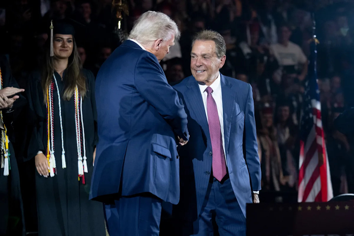 Nick Saban, college football czar? Meeting with President Trump hints at former coach’s larger aims