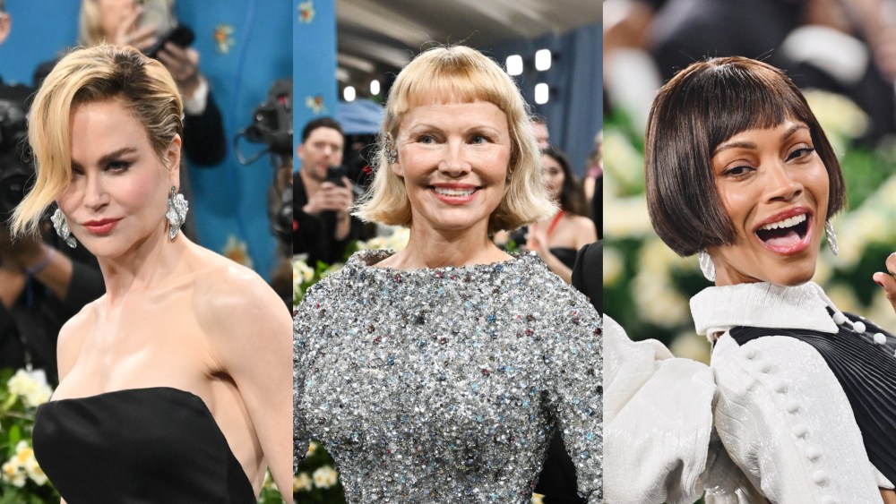 Nicole Kidman, Zoe Saldaña & More With Bob Haircuts at 2025 Met Gala