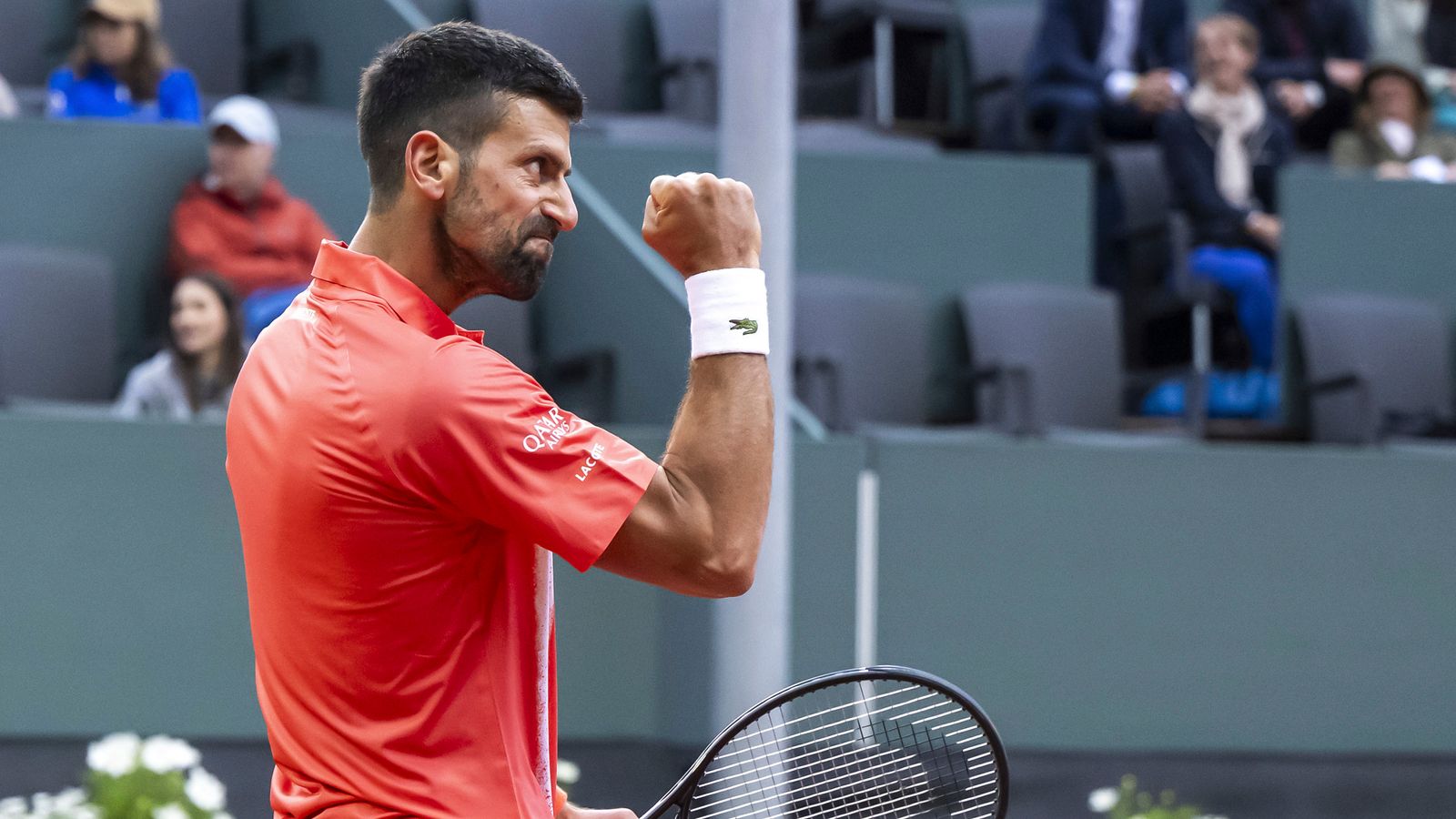 Novak Djokovic through to Geneva Open semi-finals after win over Matteo Arnaldi to set up Cam Norrie clash | Tennis News