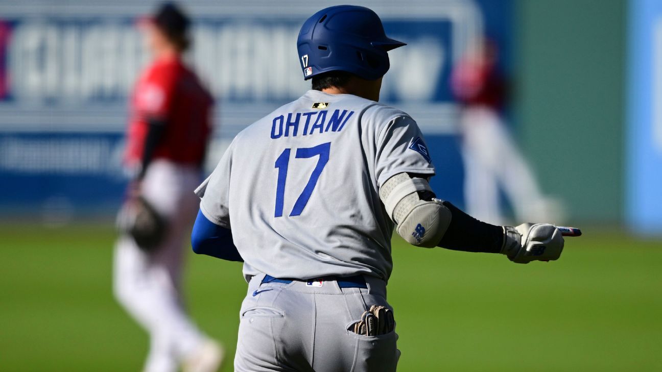 Ohtani hits leadoff homer in consecutive games, Dodgers win