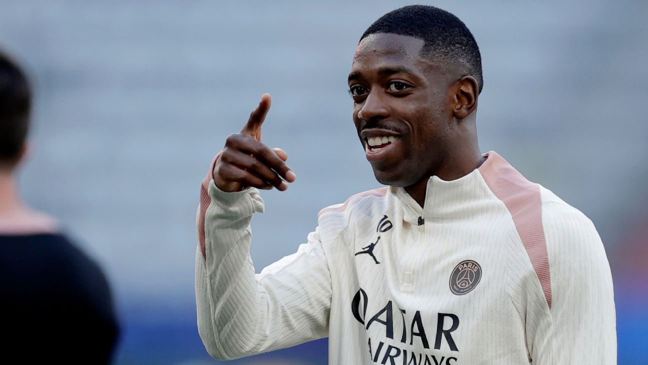 PSG’s Ousmane Dembélé: Focused on Champions League title not Ballon d’Or