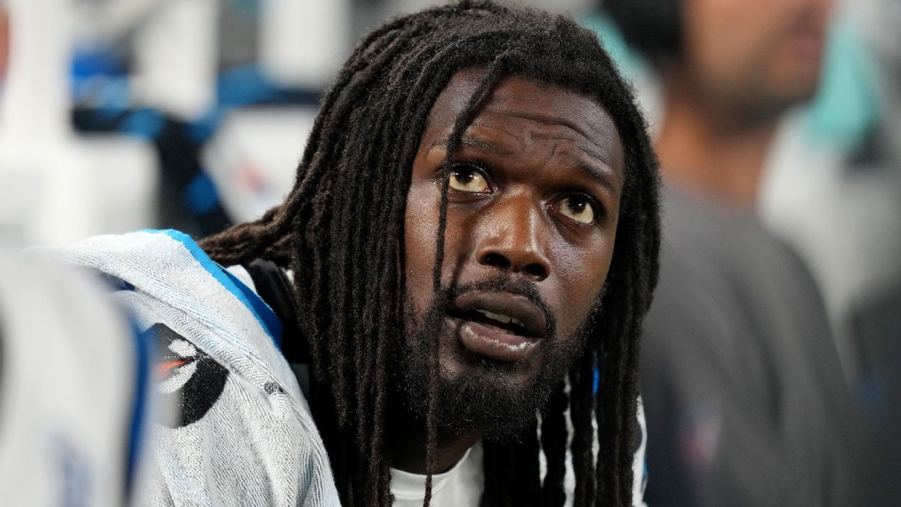 Panthers cut Clowney, Granger; RB Brooks put on PUP list