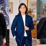 Prada Group’s chairman and executive director Patrizio Bertelli; Maria Giovanna Paone, chairwoman and co-CEO of Kiton’s parent company Ciro Paone, and Francesco Milleri, chairman and CEO of Essilorluxottica.