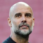 Manchester City manager Pep Guardiola after the Premier League match at Old Trafford, Manchester. Picture date: Sunday April 6, 2025.