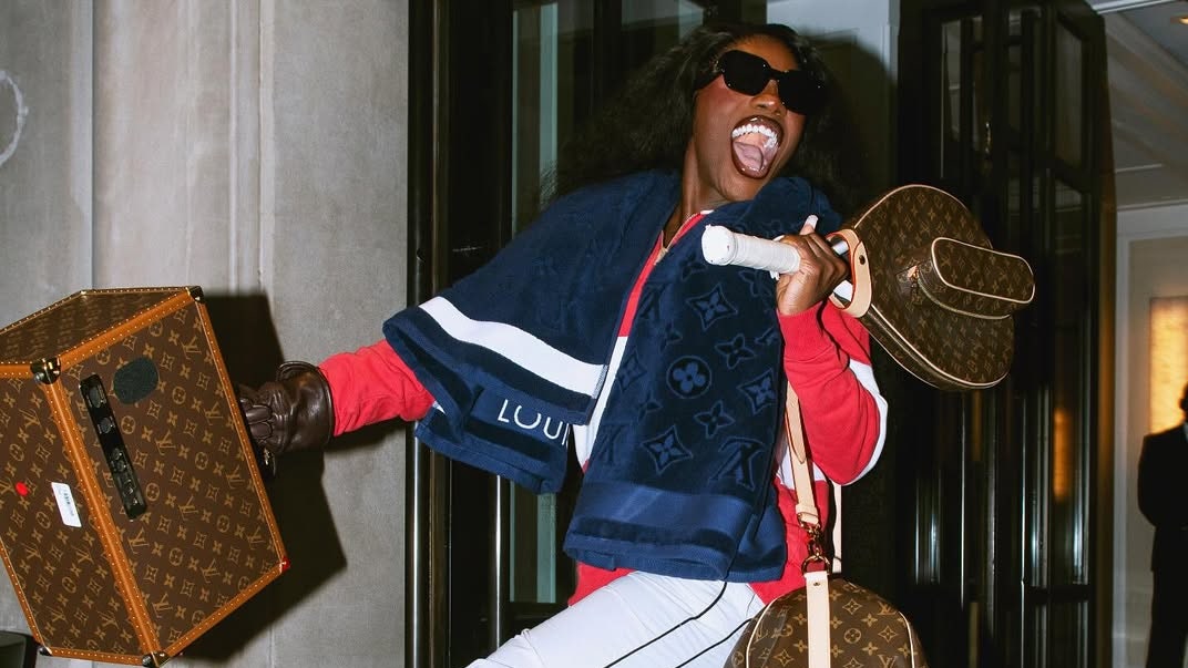 Pre-Met Gala, Doechii Pays a Jaunty Homage to André Leon Talley in Full Louis Vuitton