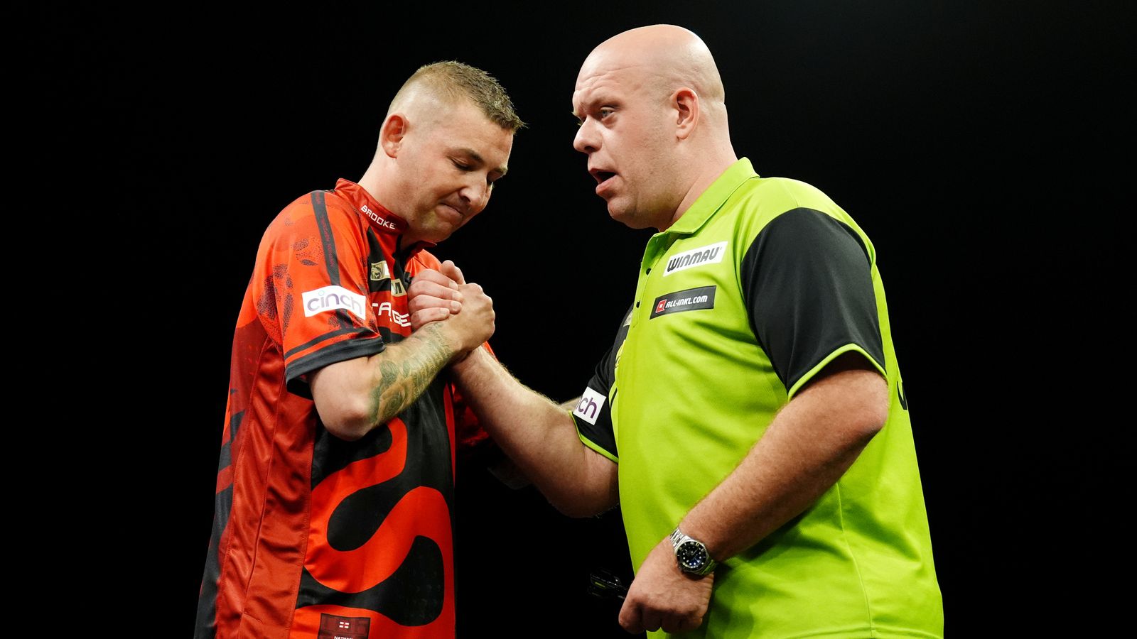 Premier League Darts: Michael van Gerwen and Nathan Aspinall set for key Sheffield clash in race to make playoffs | Darts News