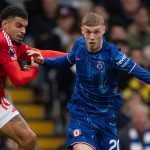 LONDON, ENGLAND - OCTOBER 06:  Morgan Gibbs-White of  Nottingham Forest FC (left) and Cole Palmer of Chelsea during the Premier League match between Chelsea FC and Nottingham Forest FC at Stamford Bridge on October 06, 2024 in London, England. (Photo by Visionhaus/Getty Images)
