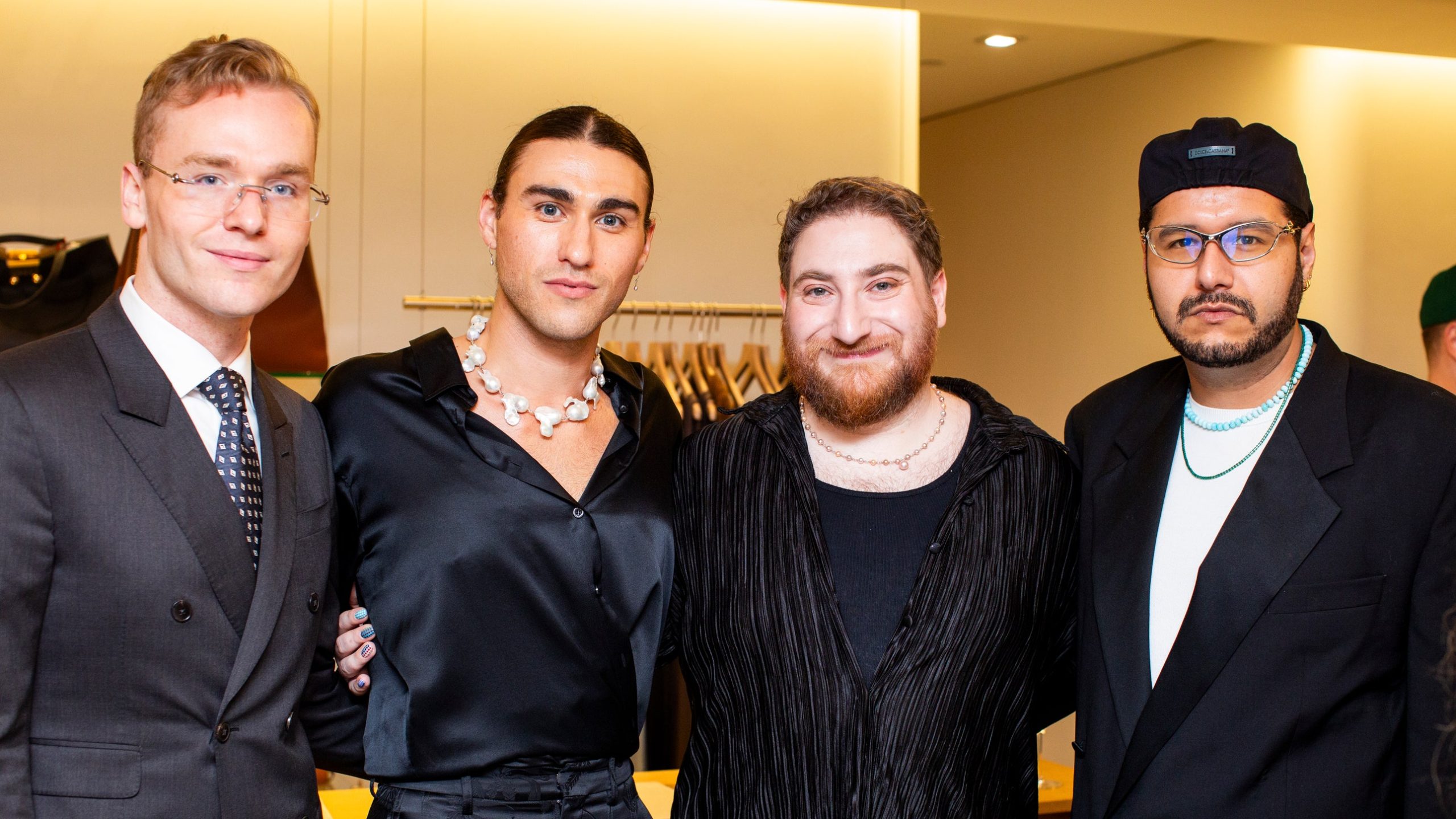 Presley Oldham Celebrates His Bergdorf Goodman Debut With After-Work Champagne