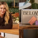 Hilary Duff sells her home fragrance line Below 60 on QVC.