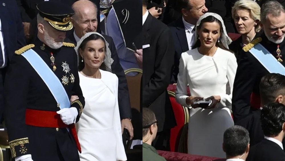 Queen Letizia of Spain Blended Tradition and Style at Pope Leo’s Mass