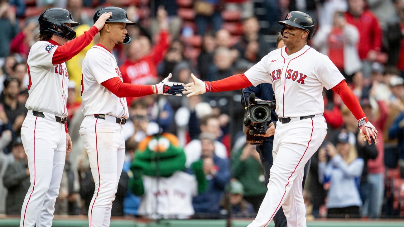 Rafael Devers’ 2 HRs help Red Sox slam Orioles, 19-5