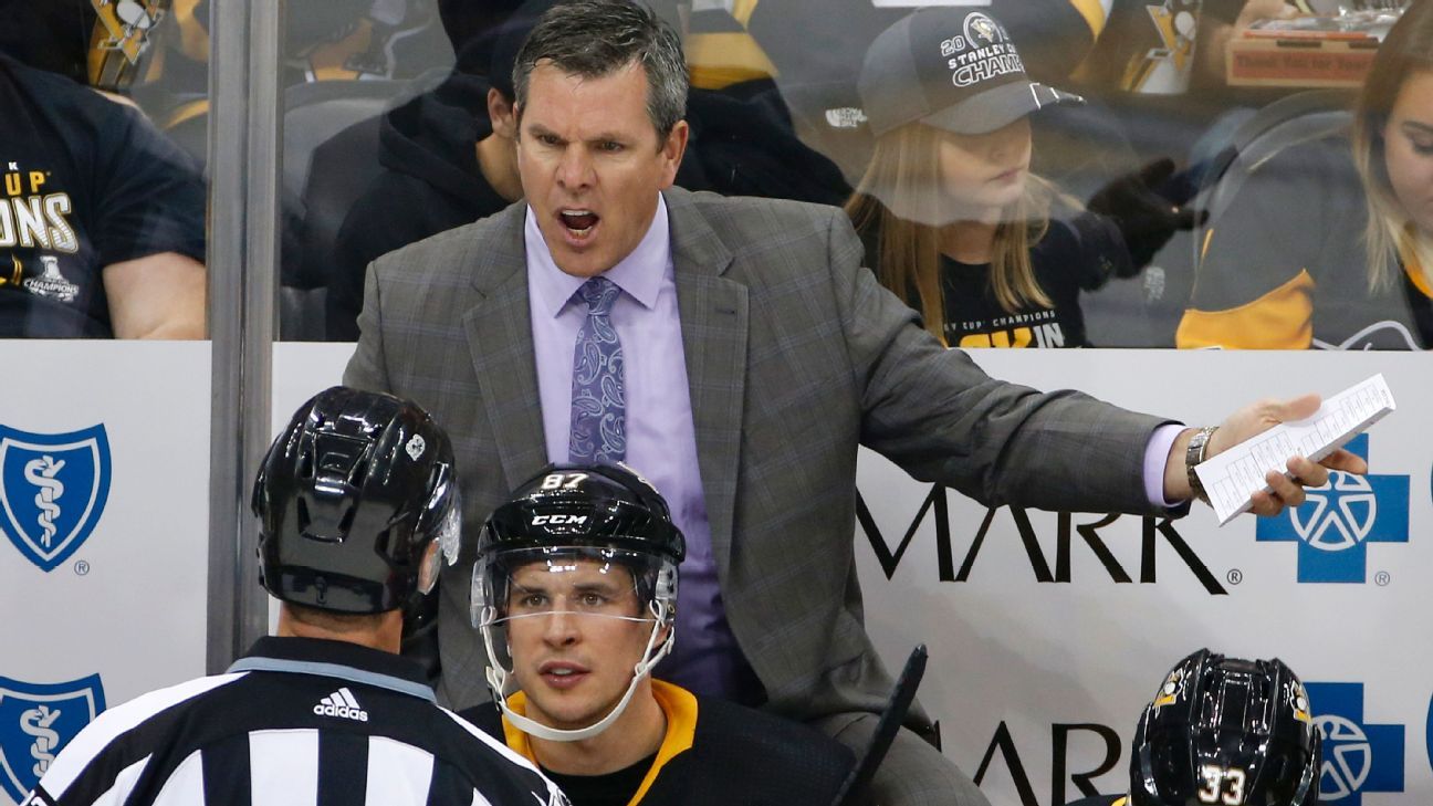 Rangers hire 2-time Stanley Cup champion Mike Sullivan as coach