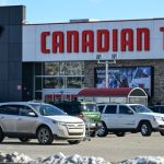 A Canadian Tire store in Edmonton, Alberta, Canada, on March 22, 2025.
