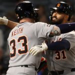 Riley Greene homers twice during eight-run ninth inning to lead Tigers to 9-1 win over Angels