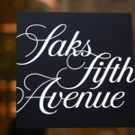 Saks Fifth Avenue sign in Manhattan