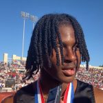 San Antonio sprinter Tate Taylor runs national record in 100 meters