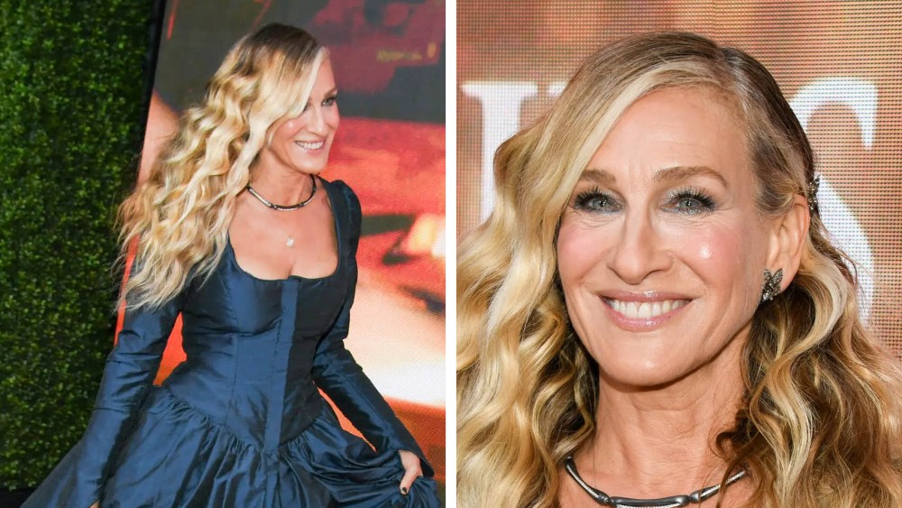 Sarah Jessica Parker’s Side Part Channels Gen Z’s Viral Hair Trend