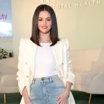 Selena Gomez at Rare Beauty's 4th annual Mental Health Summit at Rolling Greens on May 1 in Los Angeles.