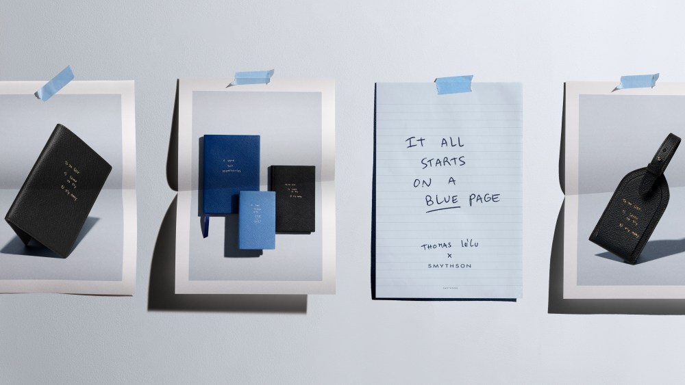 Smythson Collaborates With French Artist Thomas Lélu