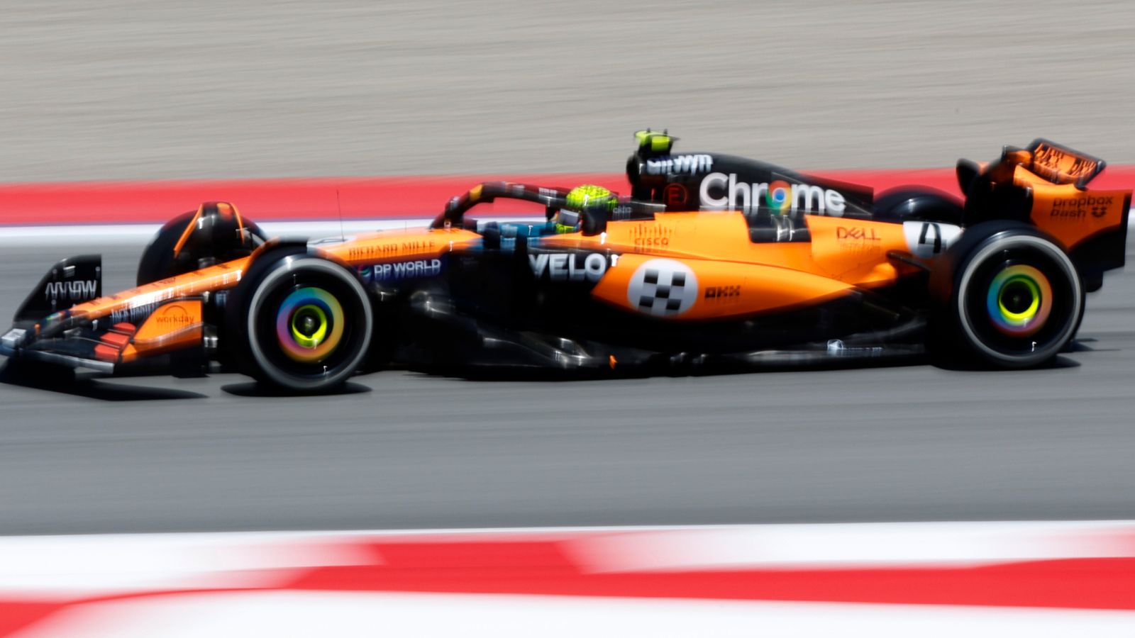 Spanish GP: Lando Norris sets impressive Practice One pace, Lewis Hamilton third amid new F1 flexi wing rules | F1 News