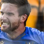 PERTH, SCOTLAND - MAY 10: St Johnstone's Elliot Watt celebrates scoring to make it 2-1 during a William Hill Premiership match between St Johnstone and Ross County at McDiarmid Park, on May 10, 2025, in Perth, Scotland. (Photo by Paul Devlin / SNS Group)
