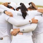 The Stanford women's golf team.