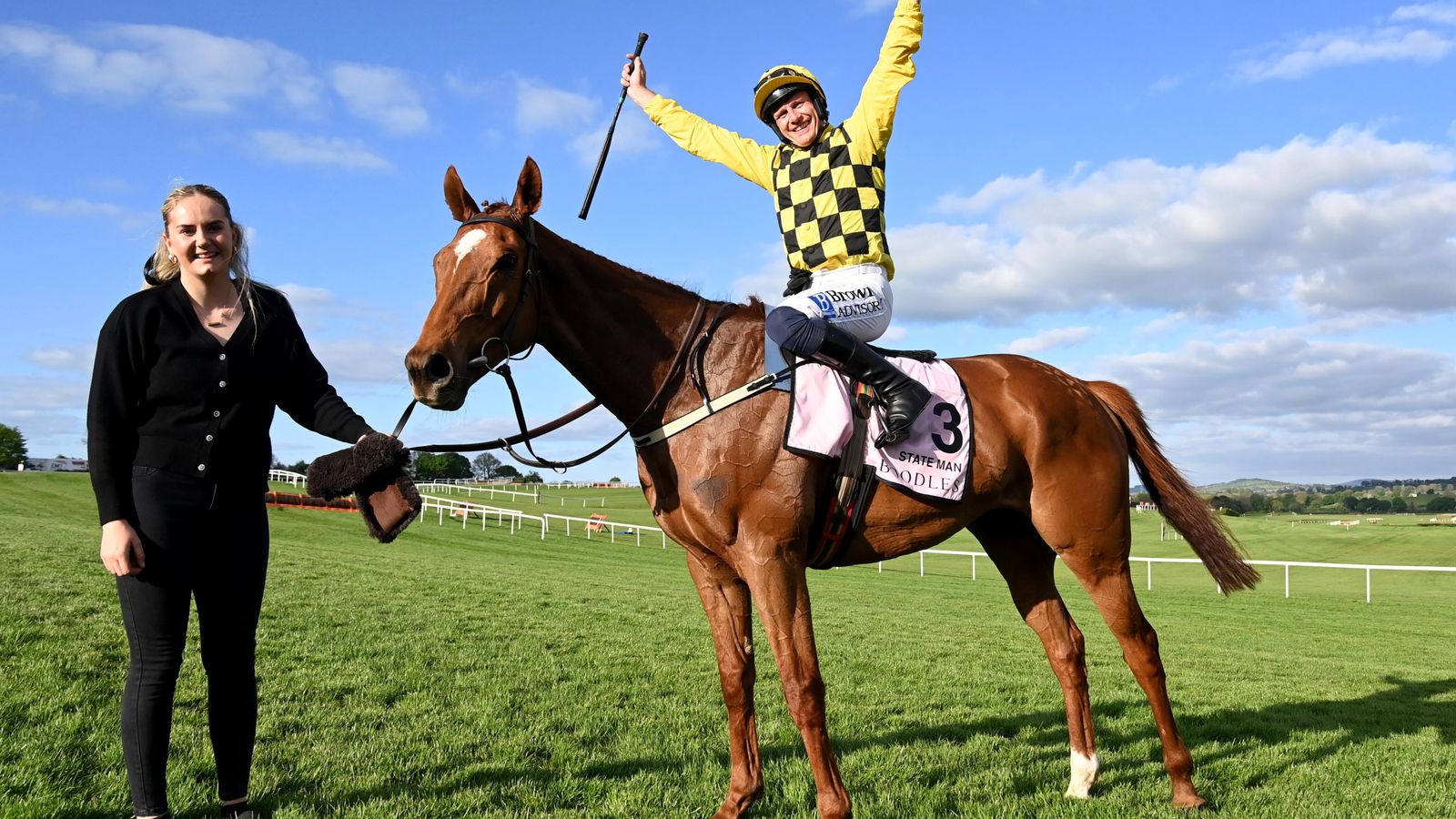 State Man makes it a hat-trick of wins in the Punchestown Champion Hurdle | Racing News