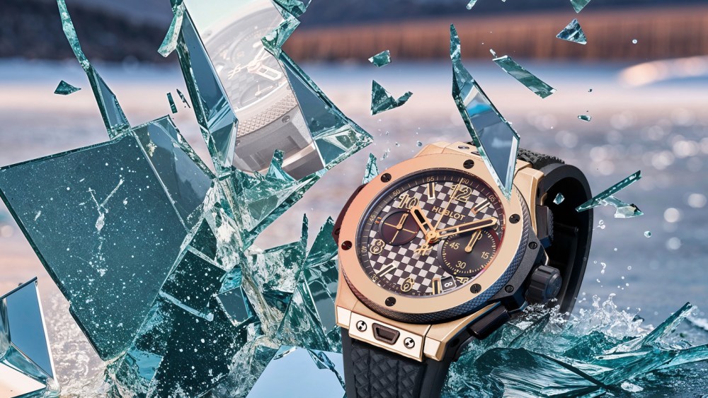 Hublot Big Bang 20th anniversary Full Magic gold, limited to 100 pieces.