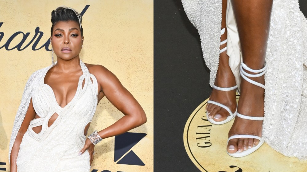 Taraji P. Henson Dons Rene Caovilla Sandals for amfAR Gala Cannes 2025