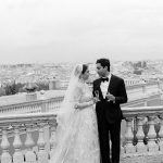 The Bride Wore a 30-Foot Veil to Marry in an Ancient Basilica at This Catholic-Sikh Wedding in Rome