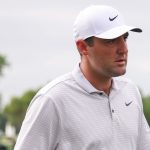 World No 1 Scottie Scheffler holds an eight-shot advantage after two rounds of The CJ Cup Byron Nelson